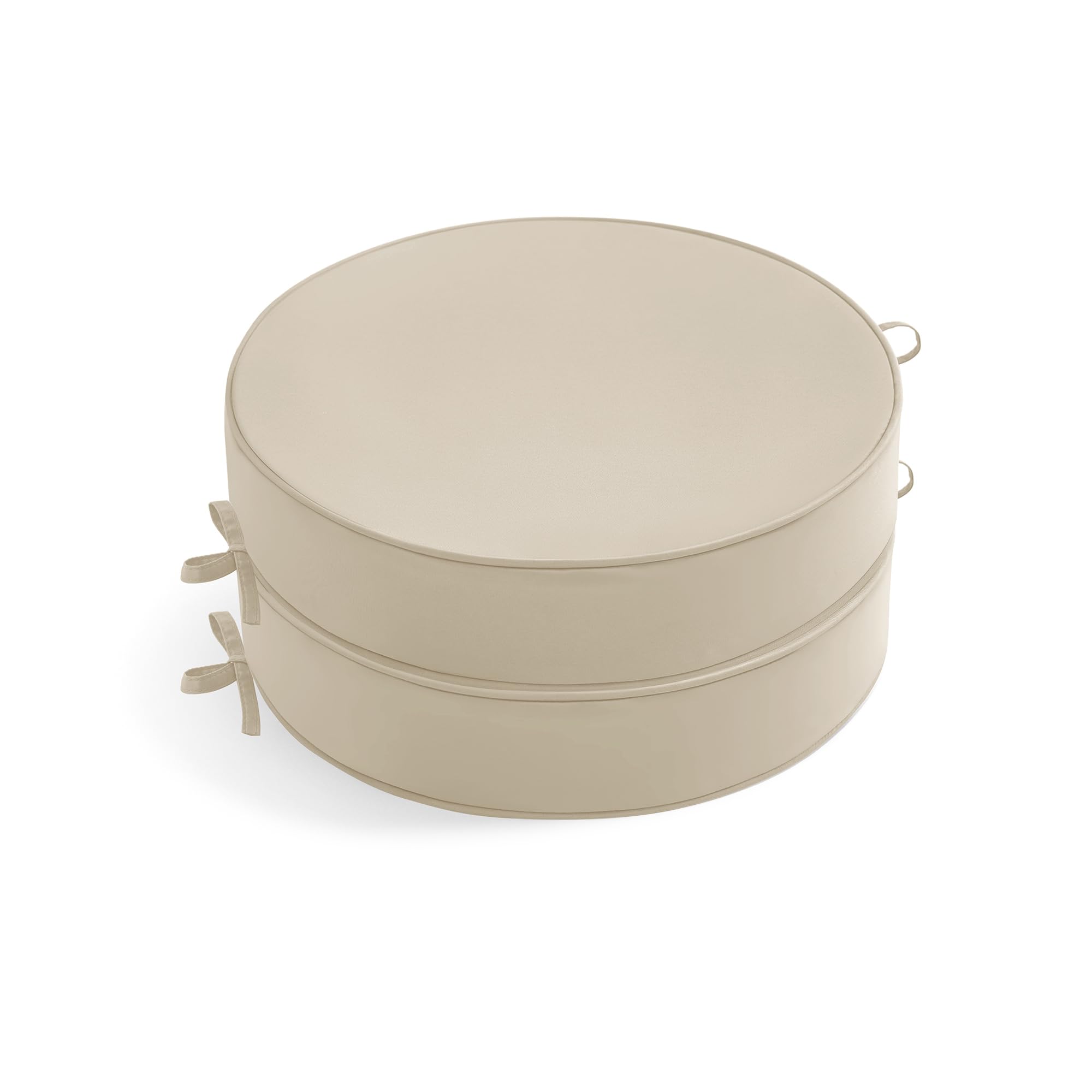 Outdoor Chair Cushions Set of 4: Waterproof & Fade Resistant Patio Furniture Cushions - 17 x 16 x 2 Inch Non Slip Round Corner Seat Cushion Pads with Removable Cover for Garden Yard Lawn, Navy Blue