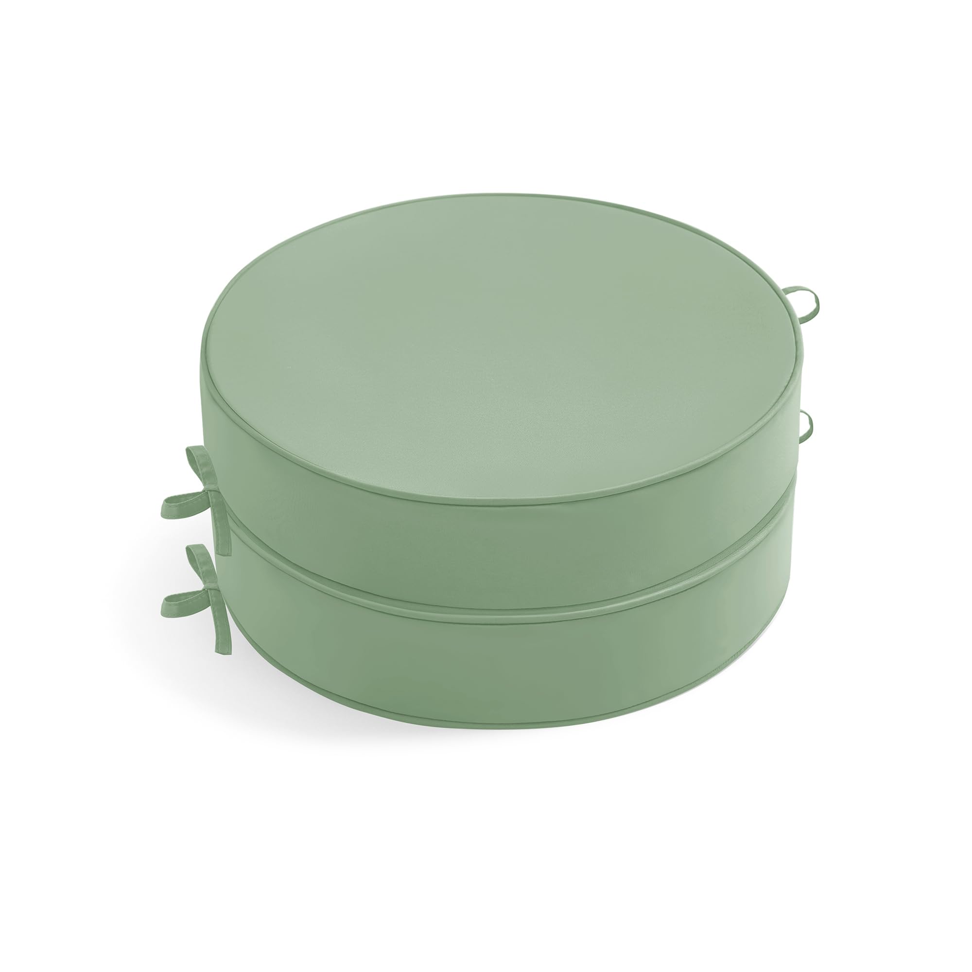 Outdoor Chair Cushions Set of 4: Waterproof & Fade Resistant Patio Furniture Cushions - 17 x 16 x 2 Inch Non Slip Round Corner Seat Cushion Pads with Removable Cover for Garden Yard Lawn, Navy Blue