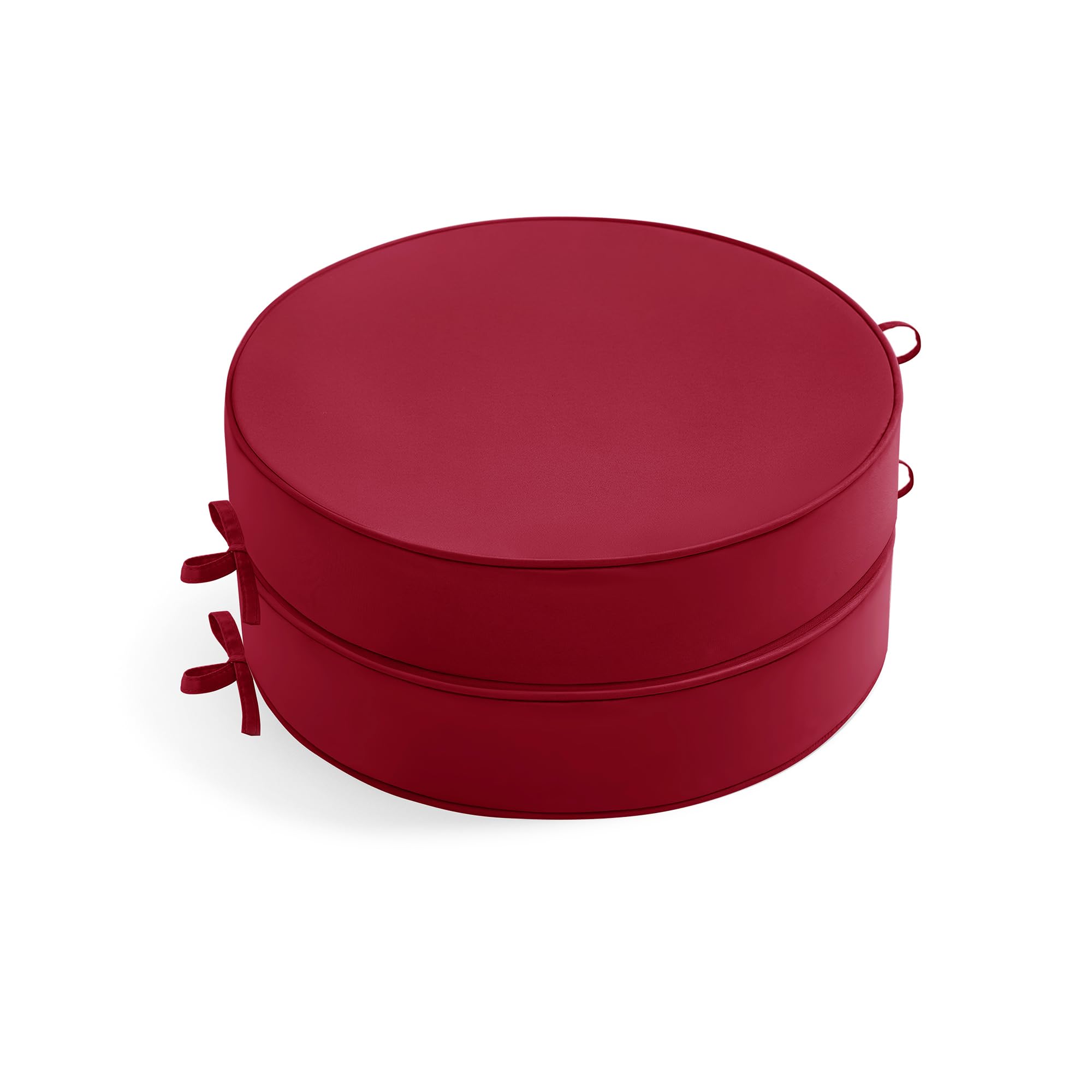 Outdoor Chair Cushions Set of 4: Waterproof & Fade Resistant Patio Furniture Cushions - 17 x 16 x 2 Inch Non Slip Round Corner Seat Cushion Pads with Removable Cover for Garden Yard Lawn, Navy Blue